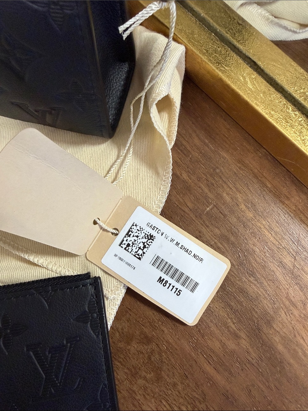 Louis Vuitton Gaston Monogram Shadow Black bag - Picture 12 of 17